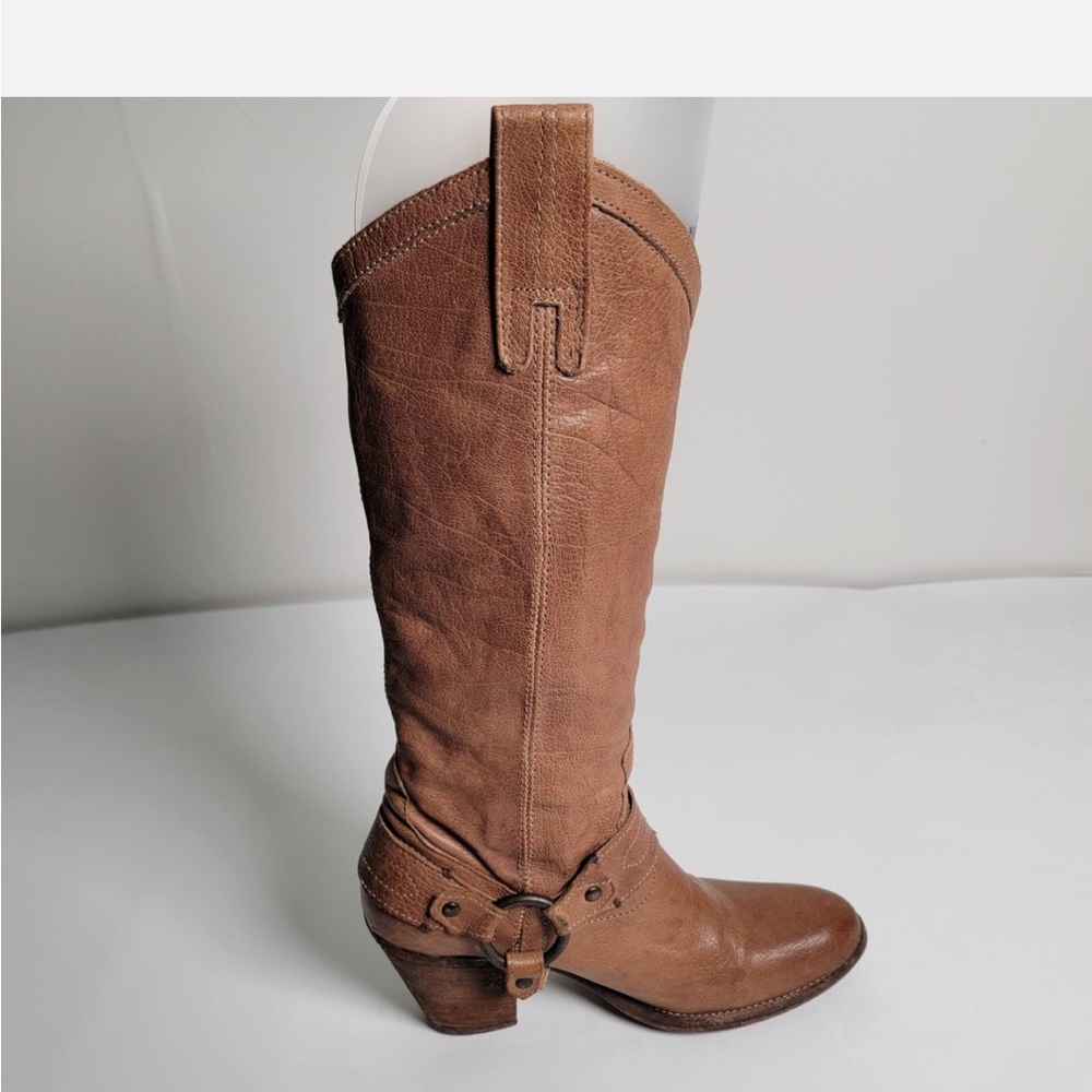 Frye Taylor (Vintage) Leather Western Boots - Picture 2 of 5